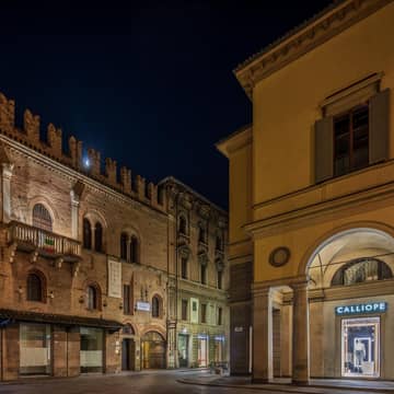 Hotel Posta Facciata Notturno