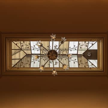 Sala Colazioni Lampadario