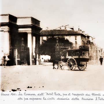 Corriera Hotel Posta 1910